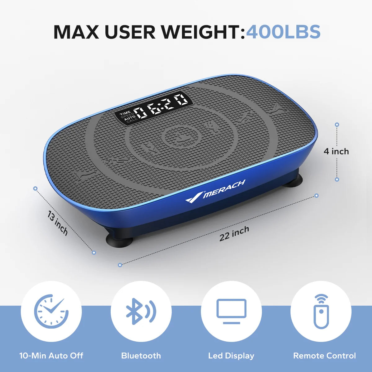 MERACH Vibration Plate CV30 – Whole Body Workout Machine