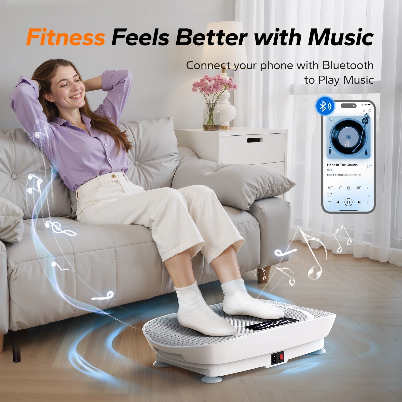 MERACH Vibration Plate CV30 – Whole Body Workout Machine