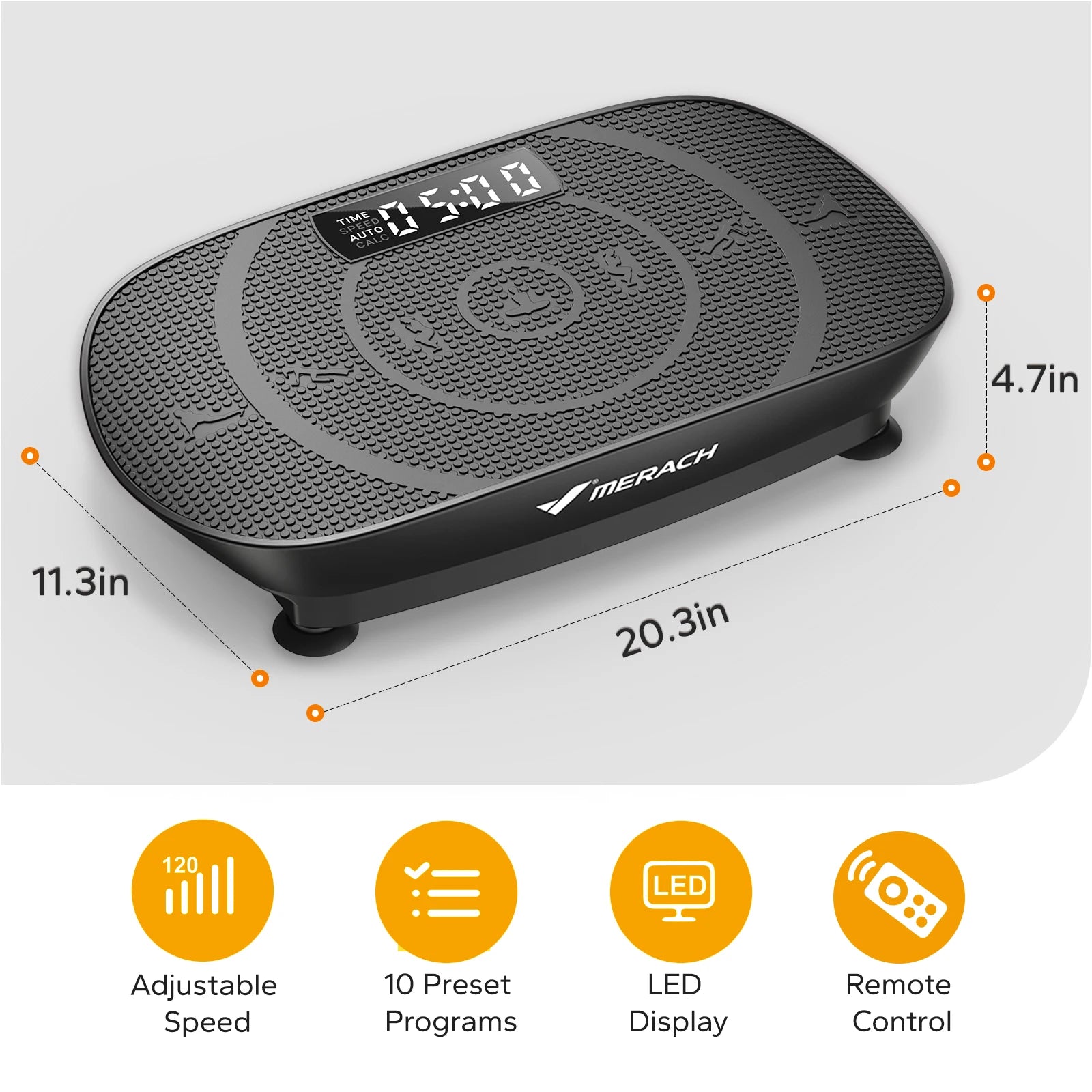 MERACH Vibration Plate CV30 – Whole Body Workout Machine