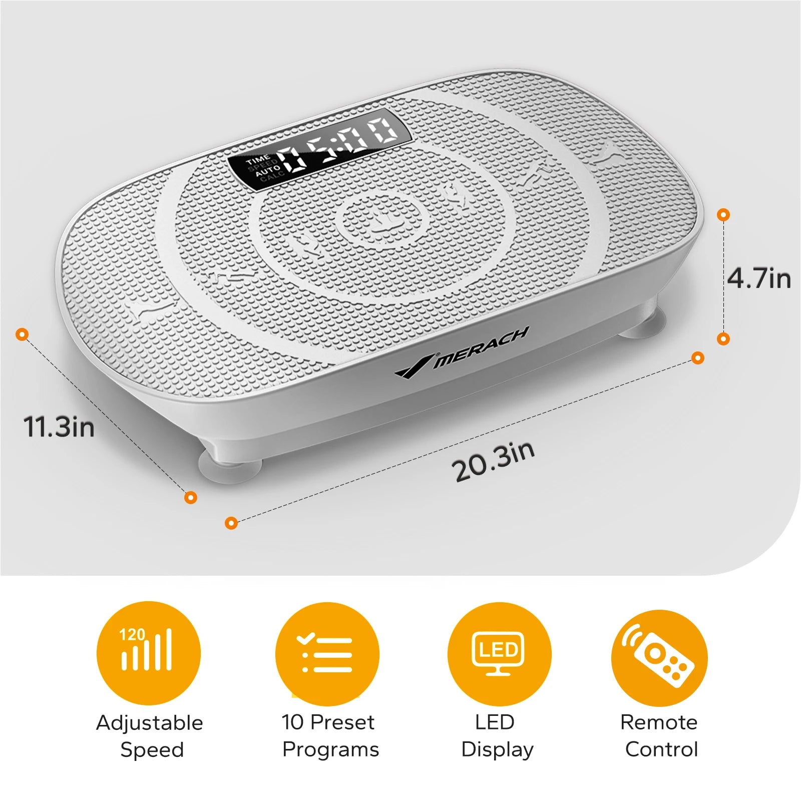 MERACH Vibration Plate CV30 – Whole Body Workout Machine