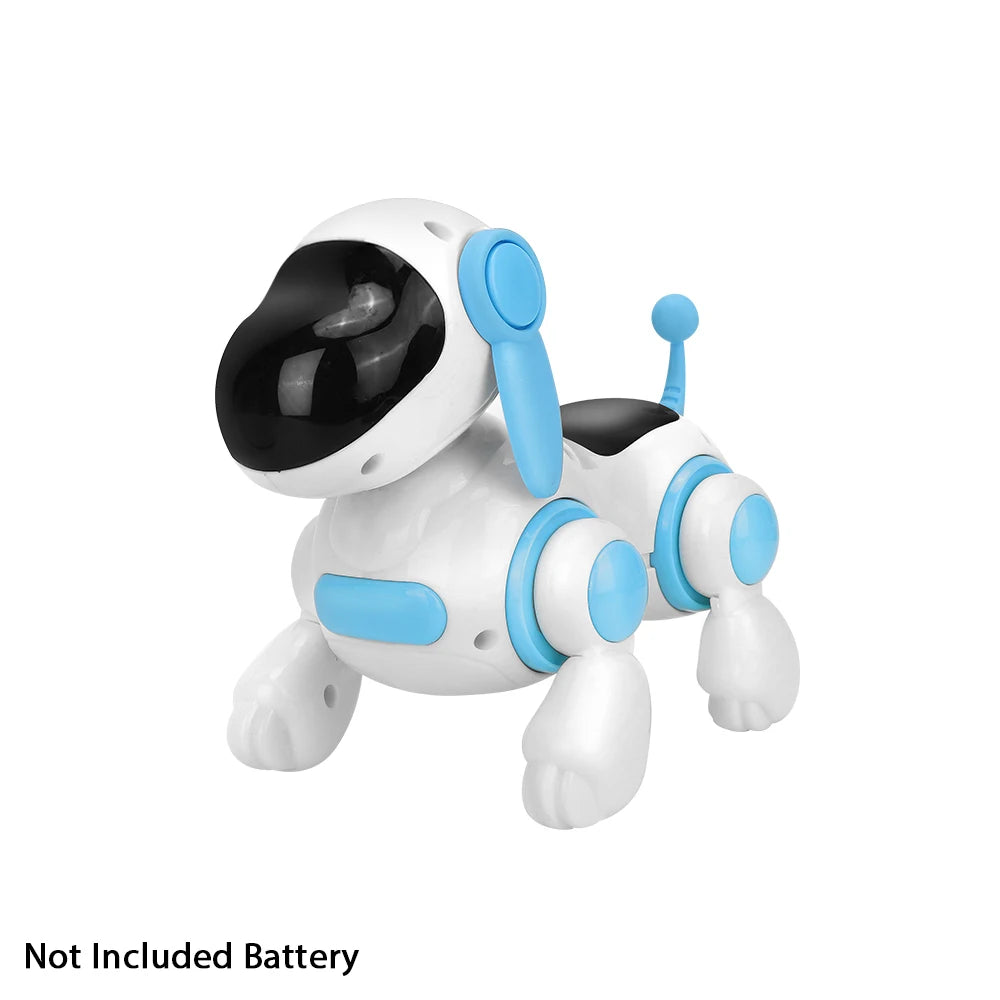 Smart Interactive Robotic Dog – Walking, Sound &amp; Educational Toy