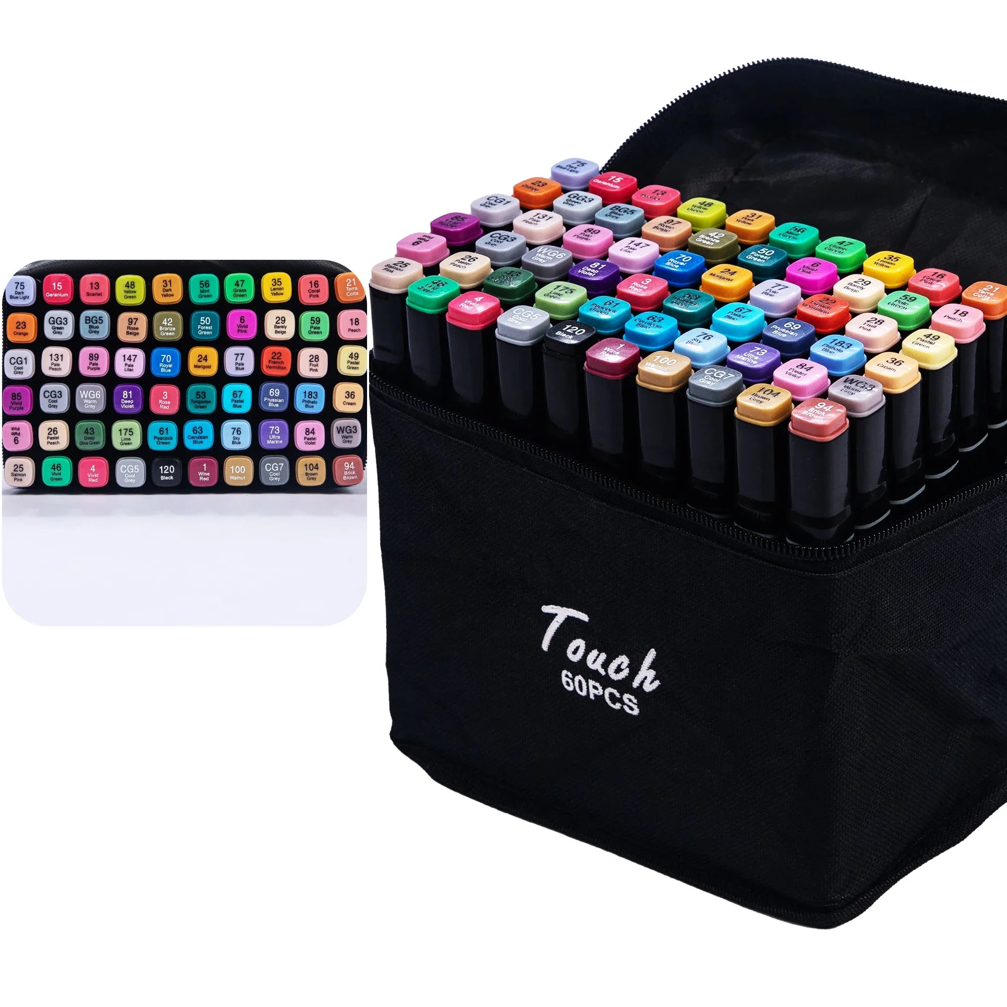 Dual Tip Art Marker Set™ – Professional Drawing &amp; Sketching Markers