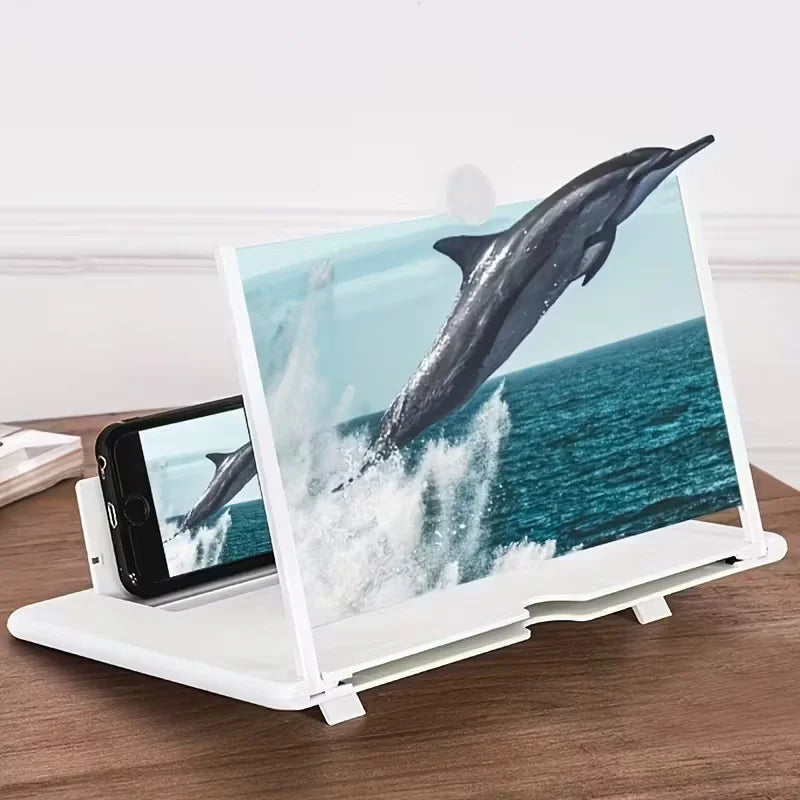 HD Phone Screen Amplifier – Portable Movie &amp; Gaming Screen Magnifier