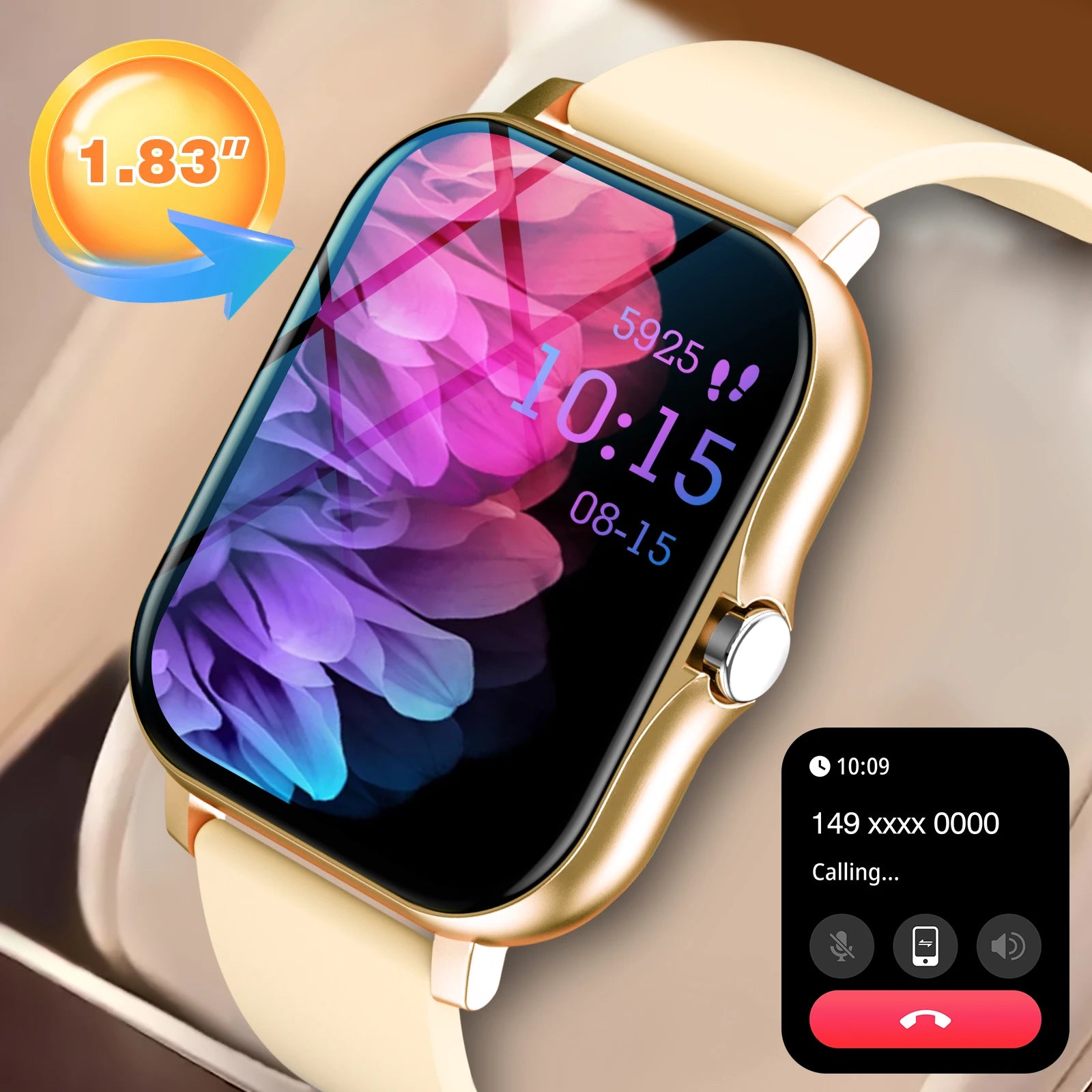 Smart Sport Watch – Bluetooth Calling, Fitness Tracking &amp; Daily Smart Features
