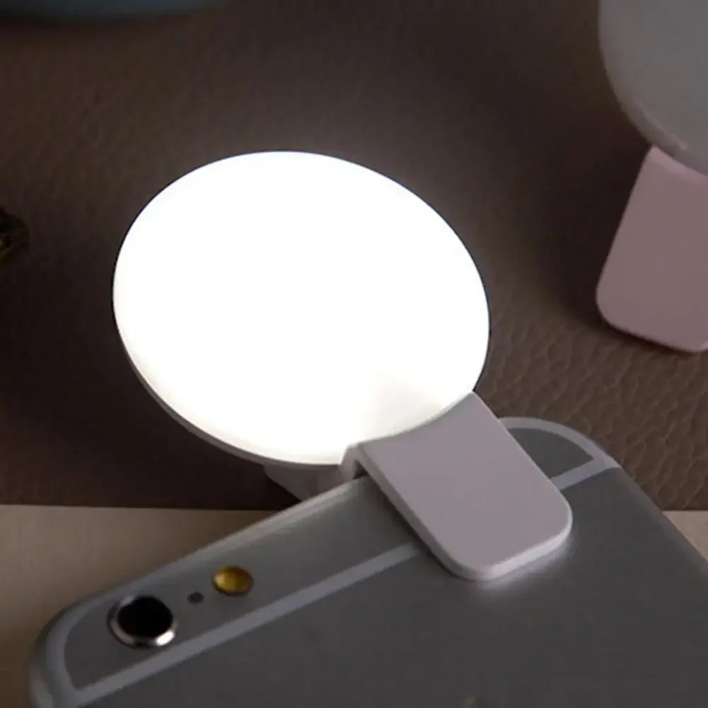 Mini LED Selfie Ring Light – Perfect Lighting Anytime, Anywhere