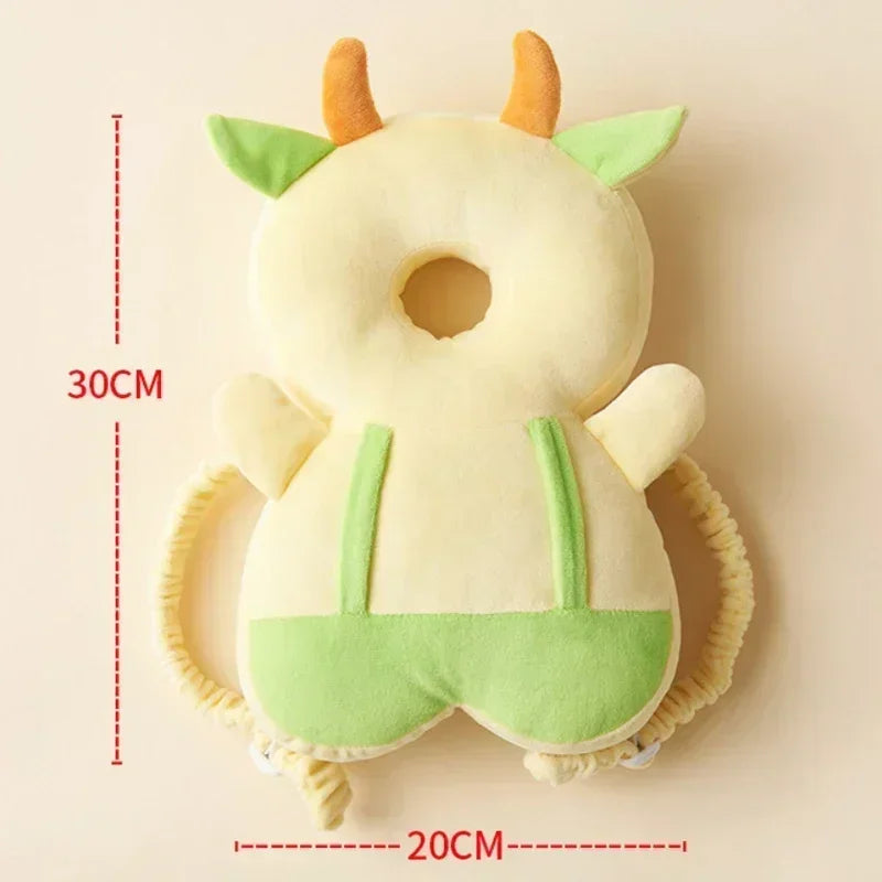 Toddler Baby Head Protector Safety Pad Cushion – Anti-Fall Cartoon Backpack Pillow (1-3 Years)