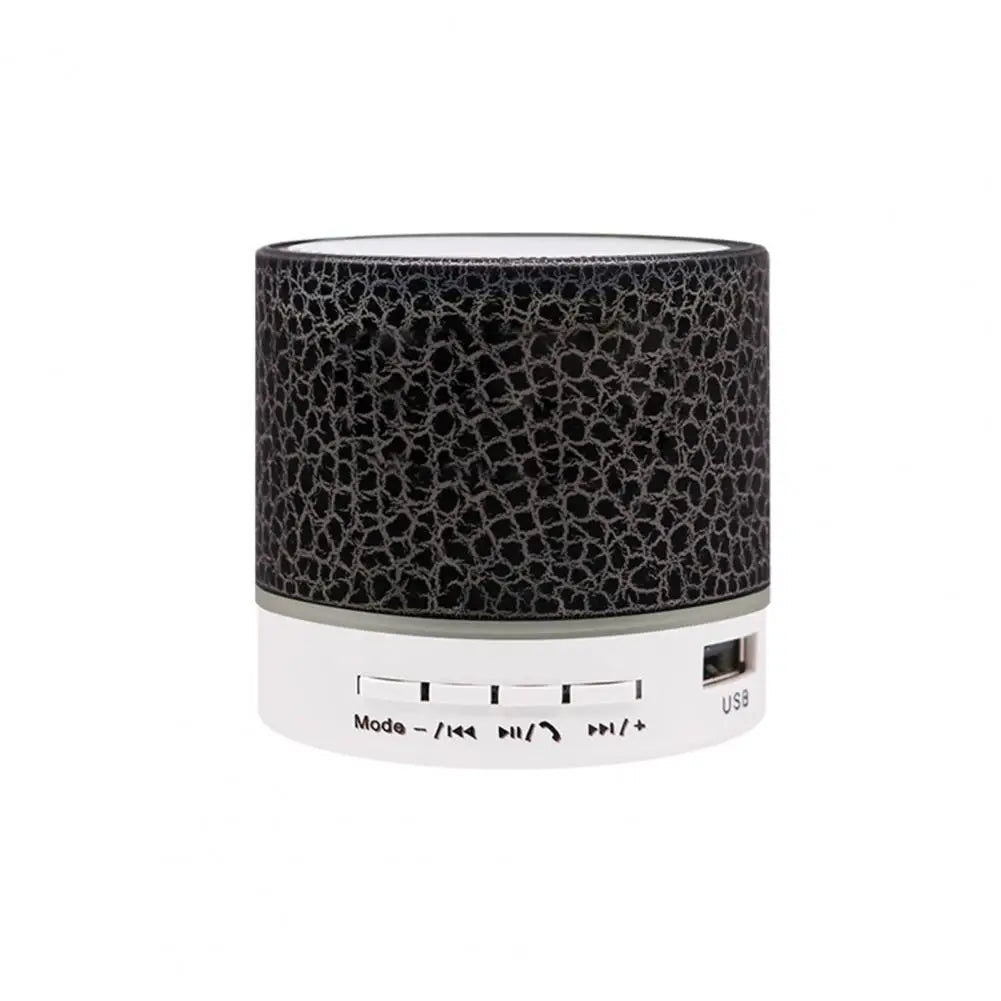 Mini Bluetooth Bass Speaker with LED Light – Compact Powerful Sound Anywhere