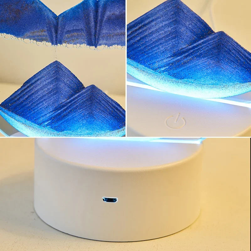 LED RGB Moving Sandscape Lamp – Product Description