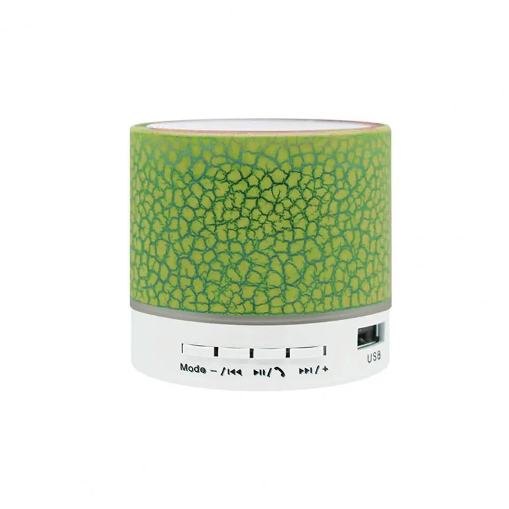 Mini Bluetooth Bass Speaker with LED Light – Compact Powerful Sound Anywhere