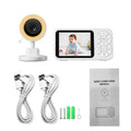 Smart Baby Monitor with 3.5” Display – Safe &; Reliable Baby Monitoring
