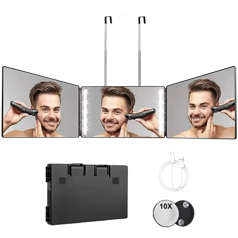 360° Trifold Vanity Mirror™ – Portable Adjustable Makeup &amp; Grooming Mirror