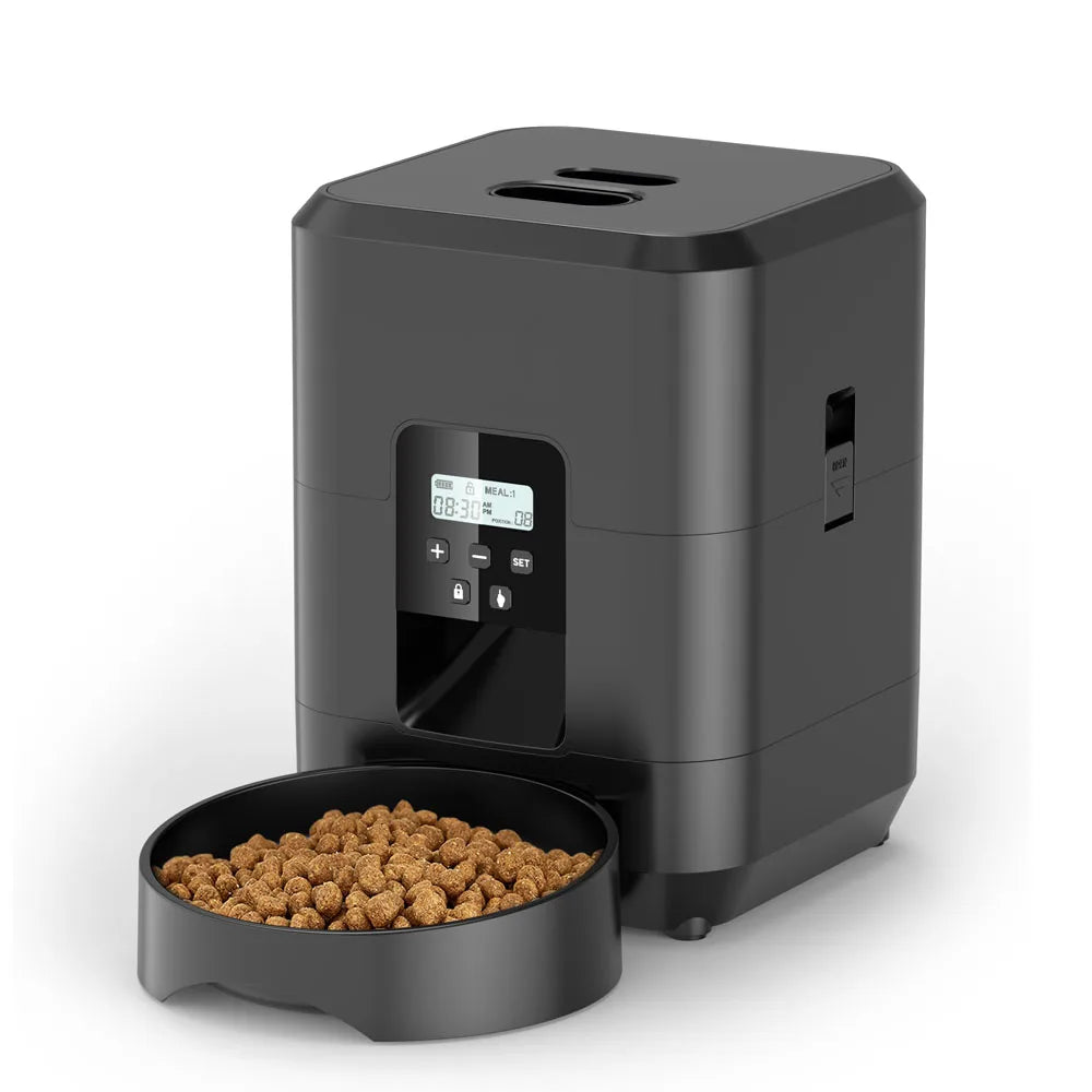 Smart Automatic Pet Feeder – Timed Feeding for Cats & Dogs