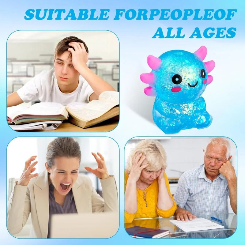 Axolotl Squishy™ Stress Relief Fidget Toy
