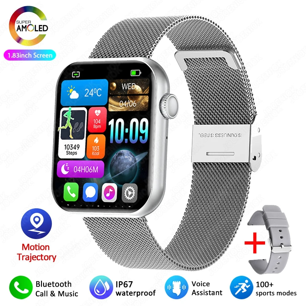 Women’s Smart Watch – AMOLED Display, Bluetooth Calling & Full Health Tracking