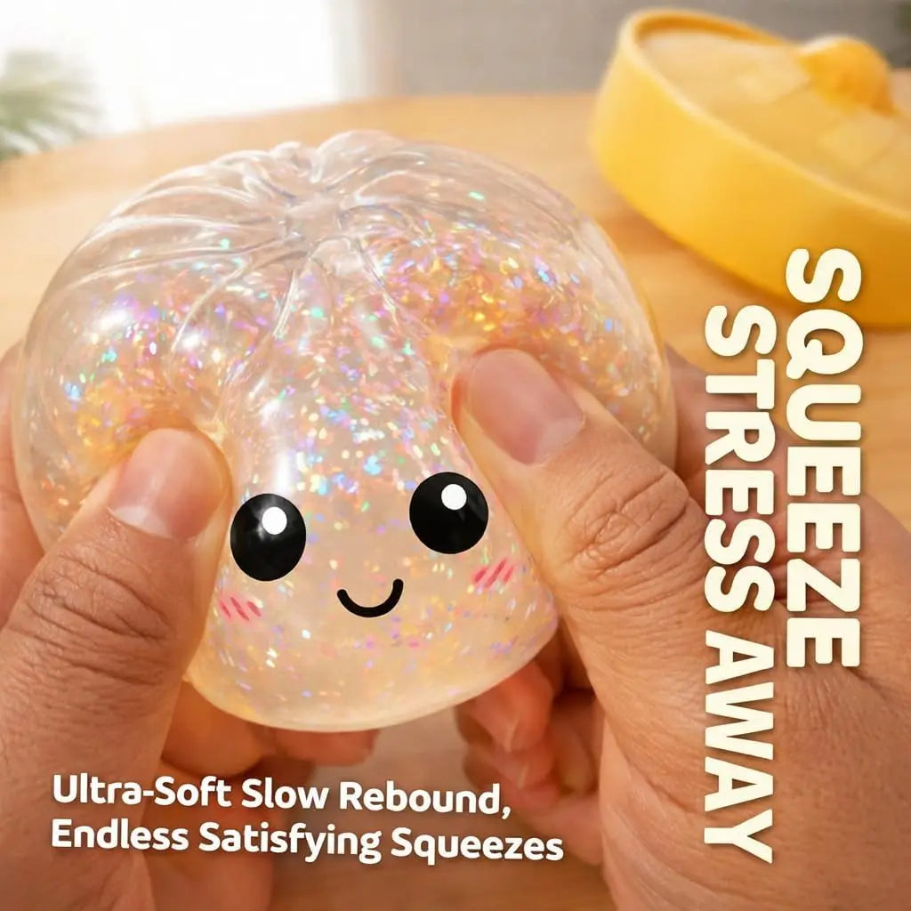 Colorful Dumpling Squishy™ Stress Relief Toy