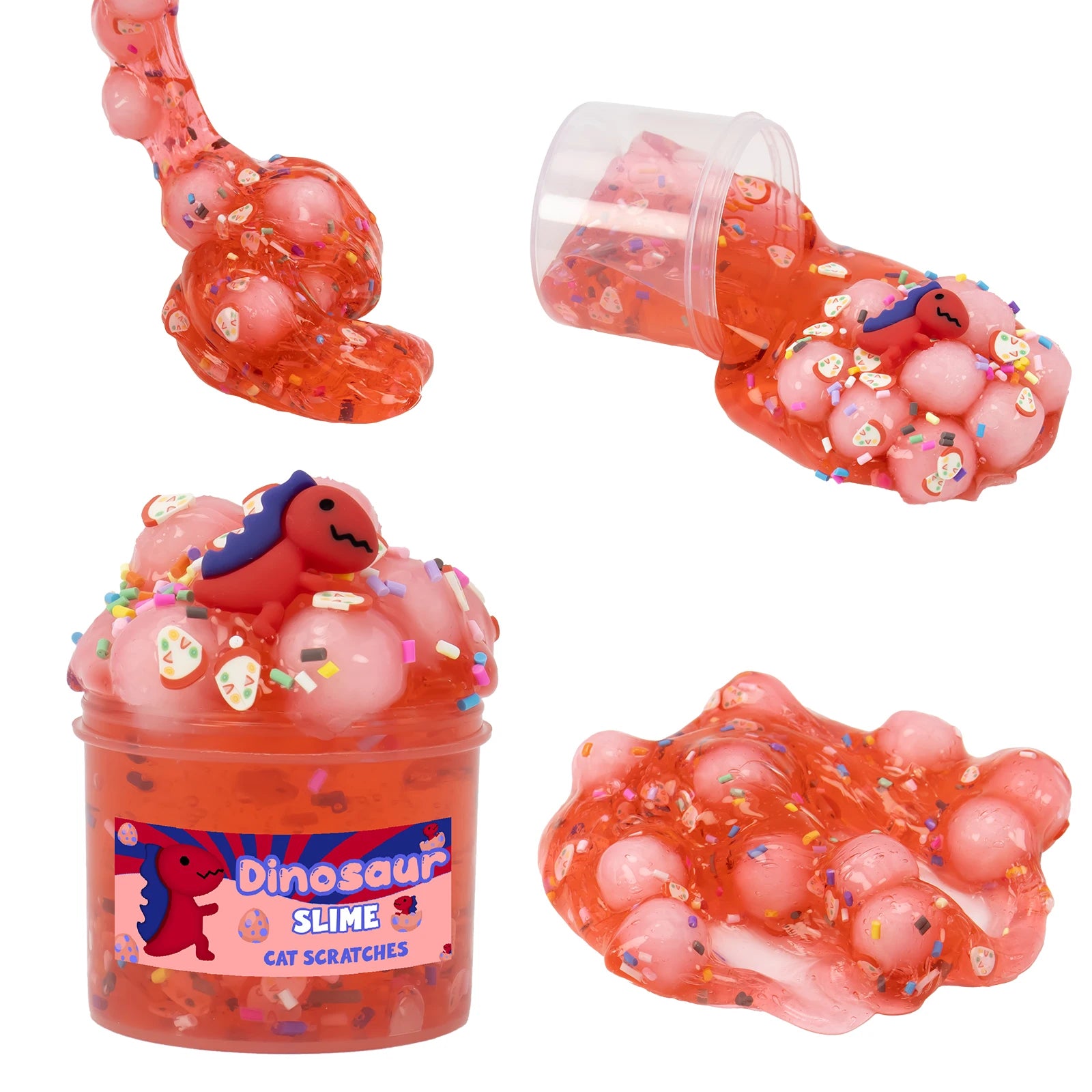 Jelly Cube Crunchy Slime™ – Crystal Clear Sensory Slime