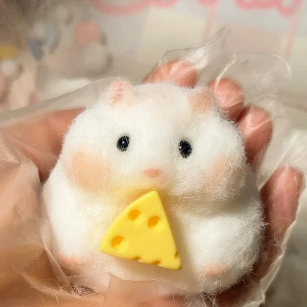 Fuzzy Hamster Squishy™ Sensory Toy