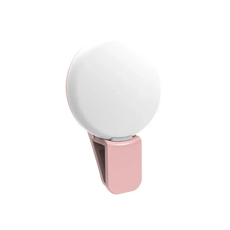 Mini LED Selfie Ring Light – Perfect Lighting Anytime, Anywhere