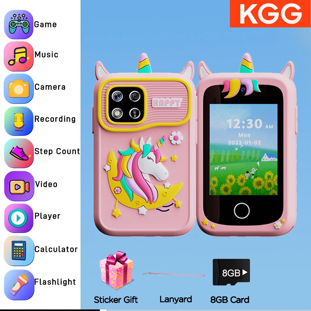 Mini Kids Smart Phone – Educational Toy with Camera, Music &; Learning Games