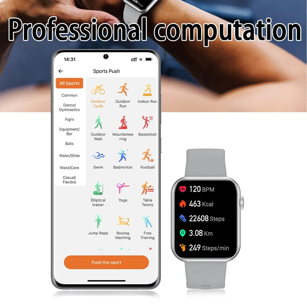 Women’s Smart Watch – AMOLED Display, Bluetooth Calling & Full Health Tracking