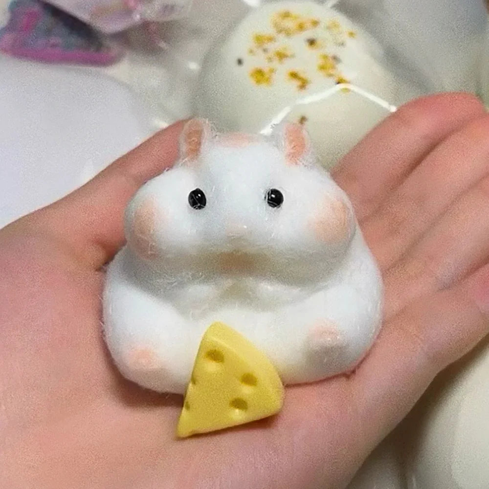 Fuzzy Hamster Squishy™ Sensory Toy