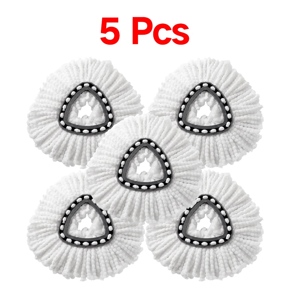 Microfiber Spin Mop Replacement Head – Soft &amp; Absorbent Mop Refill