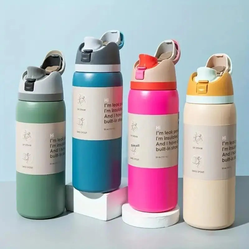 Stainless Steel Vacuum Flask™ – Insulated Travel Water Bottle