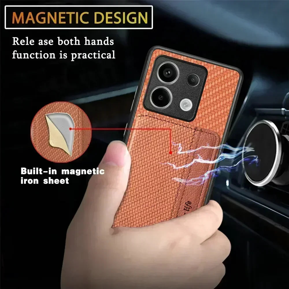 RFID Leather Wallet Phone Case – Premium Protection &; Everyday Convenience