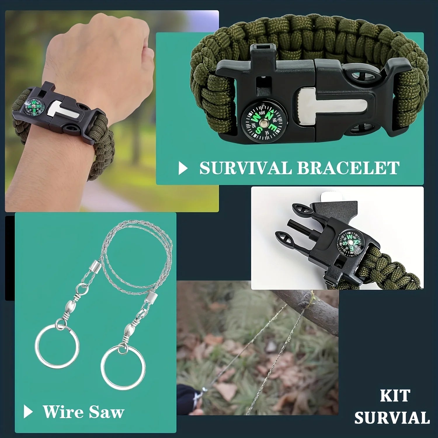 20-in-1 Ultimate Survival &amp; Emergency Gear Kit