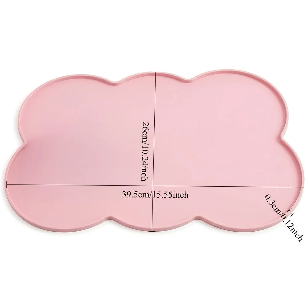 Waterproof Indoor Pet Feeding Mat – Anti-Slip Dining Mat for Cats & Dogs