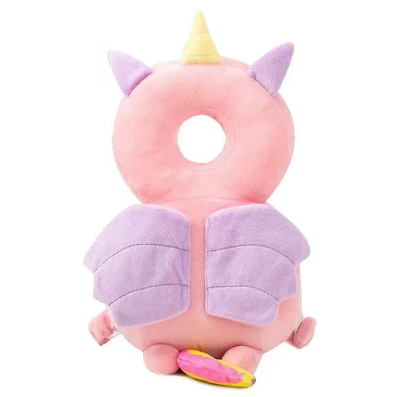 Toddler Baby Head Protector Safety Pad Cushion – Anti-Fall Cartoon Backpack Pillow (1-3 Years)