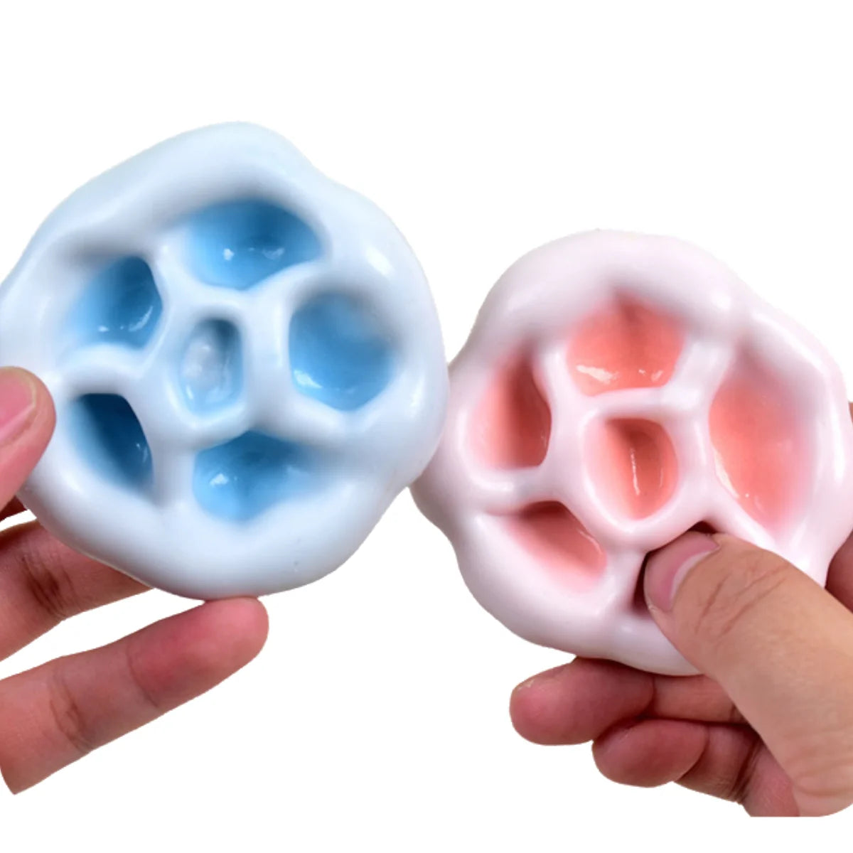 Shapeable Vacuum Squishy Grape Stress Ball
