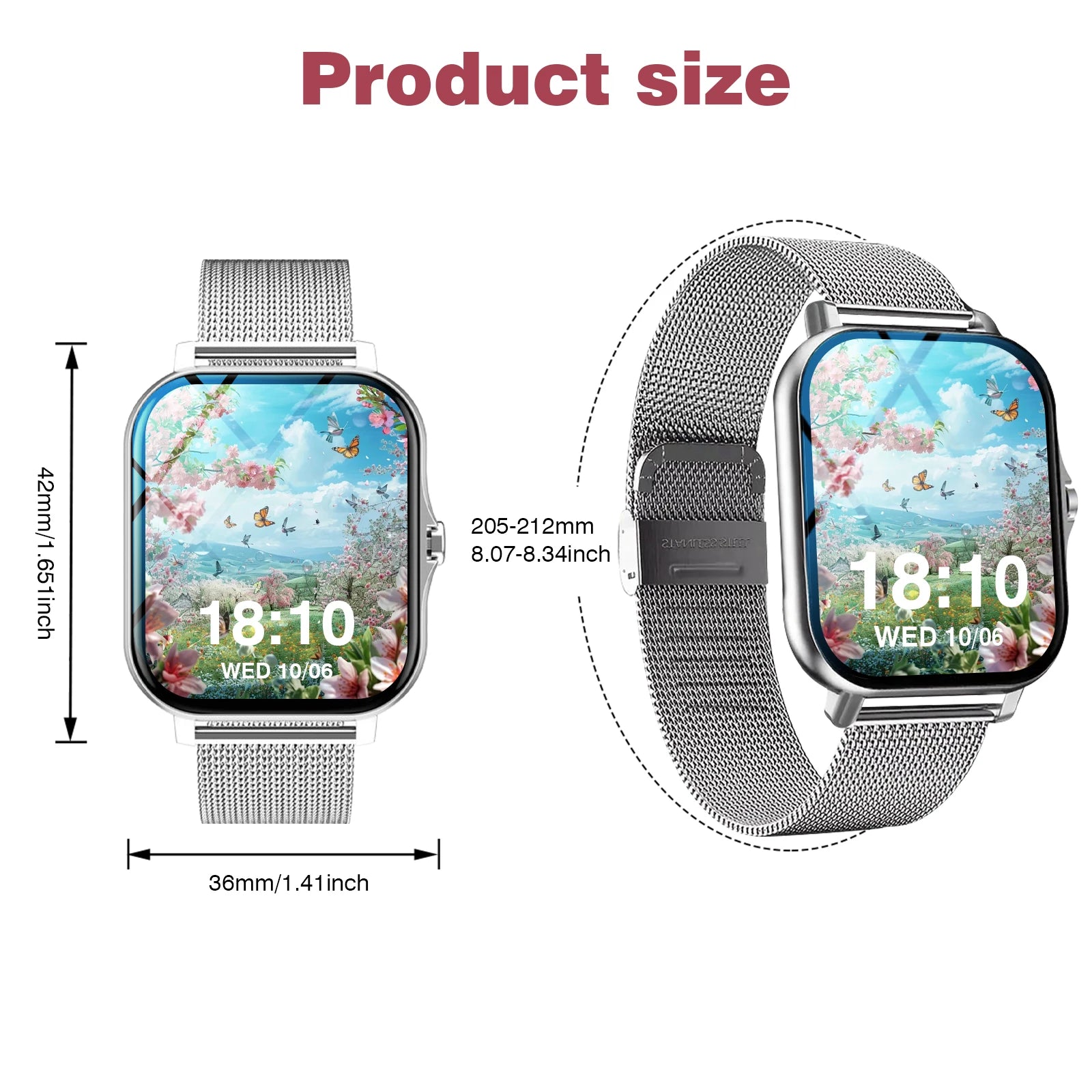 Smart Sport Watch – Bluetooth Calling, Fitness Tracking &amp; Daily Smart Features