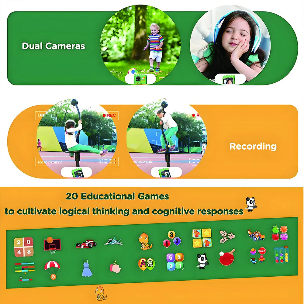 Mini Kids Smart Phone – Educational Toy with Camera, Music &; Learning Games
