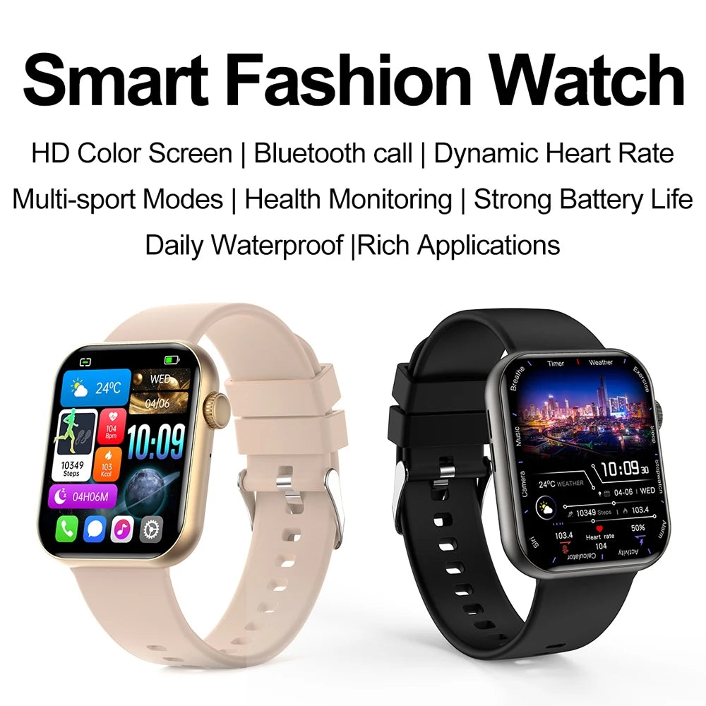 Women’s Smart Watch – AMOLED Display, Bluetooth Calling & Full Health Tracking