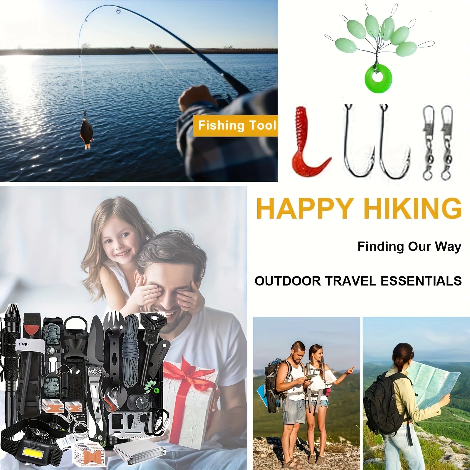 20-in-1 Ultimate Survival &amp; Emergency Gear Kit