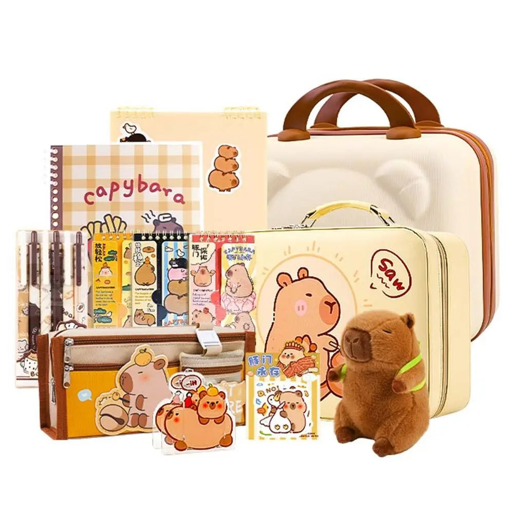 Capybara Stationery Gift Set™ – Complete Back-to-School Kit