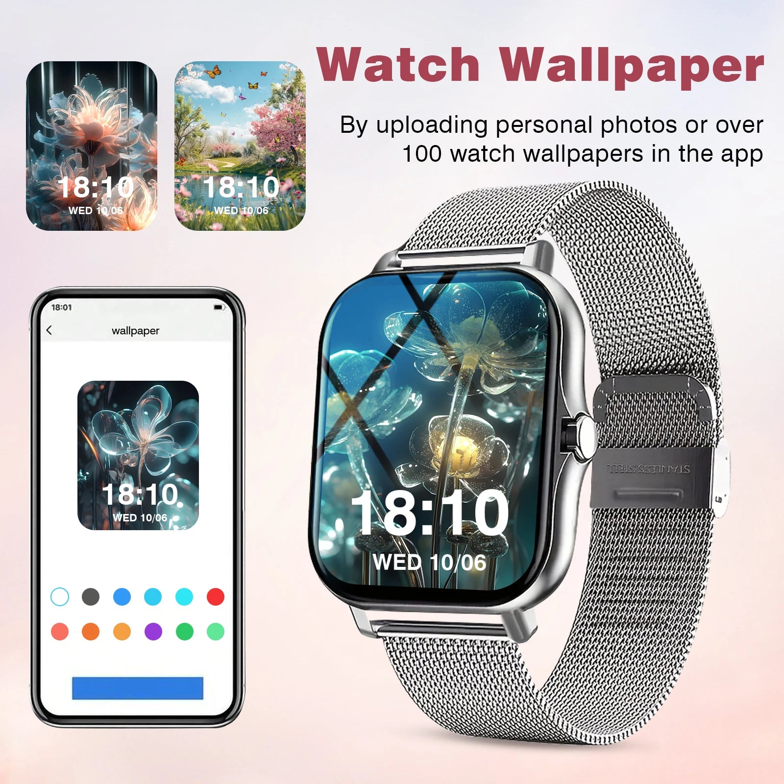 Smart Sport Watch – Bluetooth Calling, Fitness Tracking &amp; Daily Smart Features