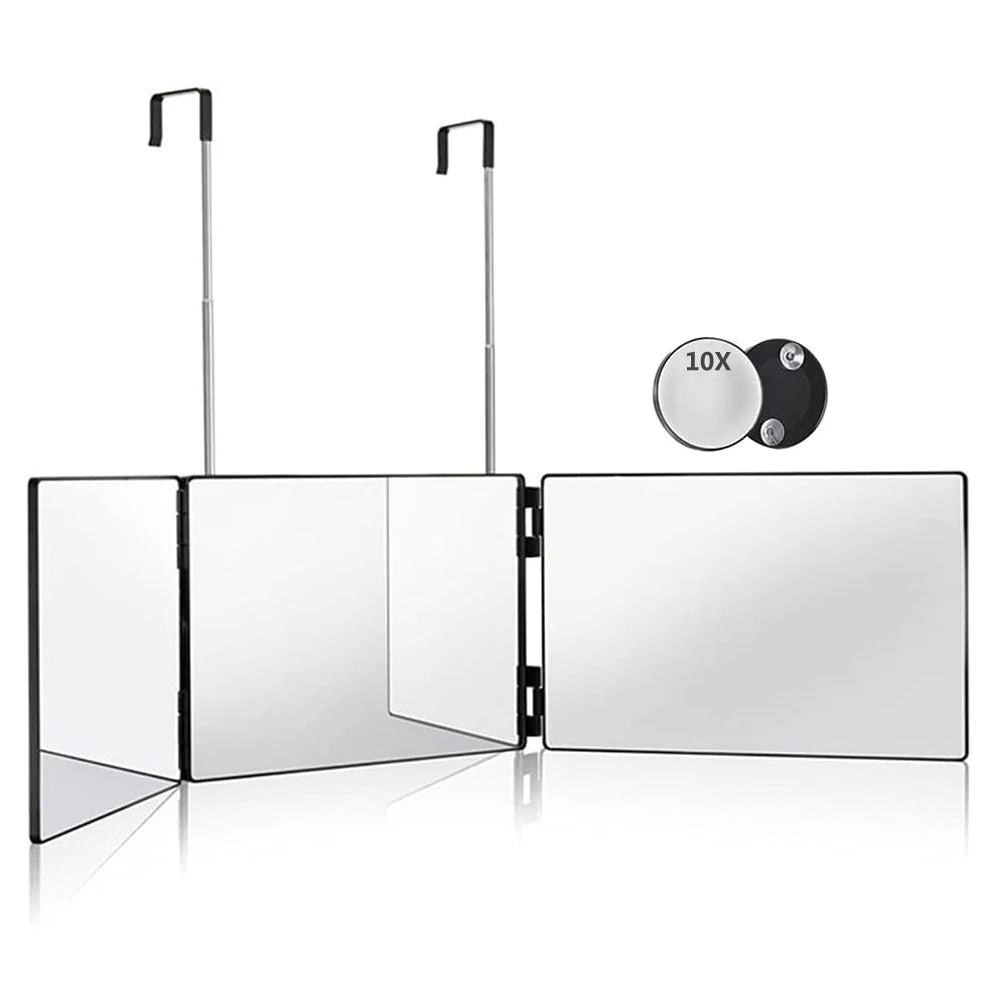 360° Trifold Vanity Mirror™ – Portable Adjustable Makeup &amp; Grooming Mirror