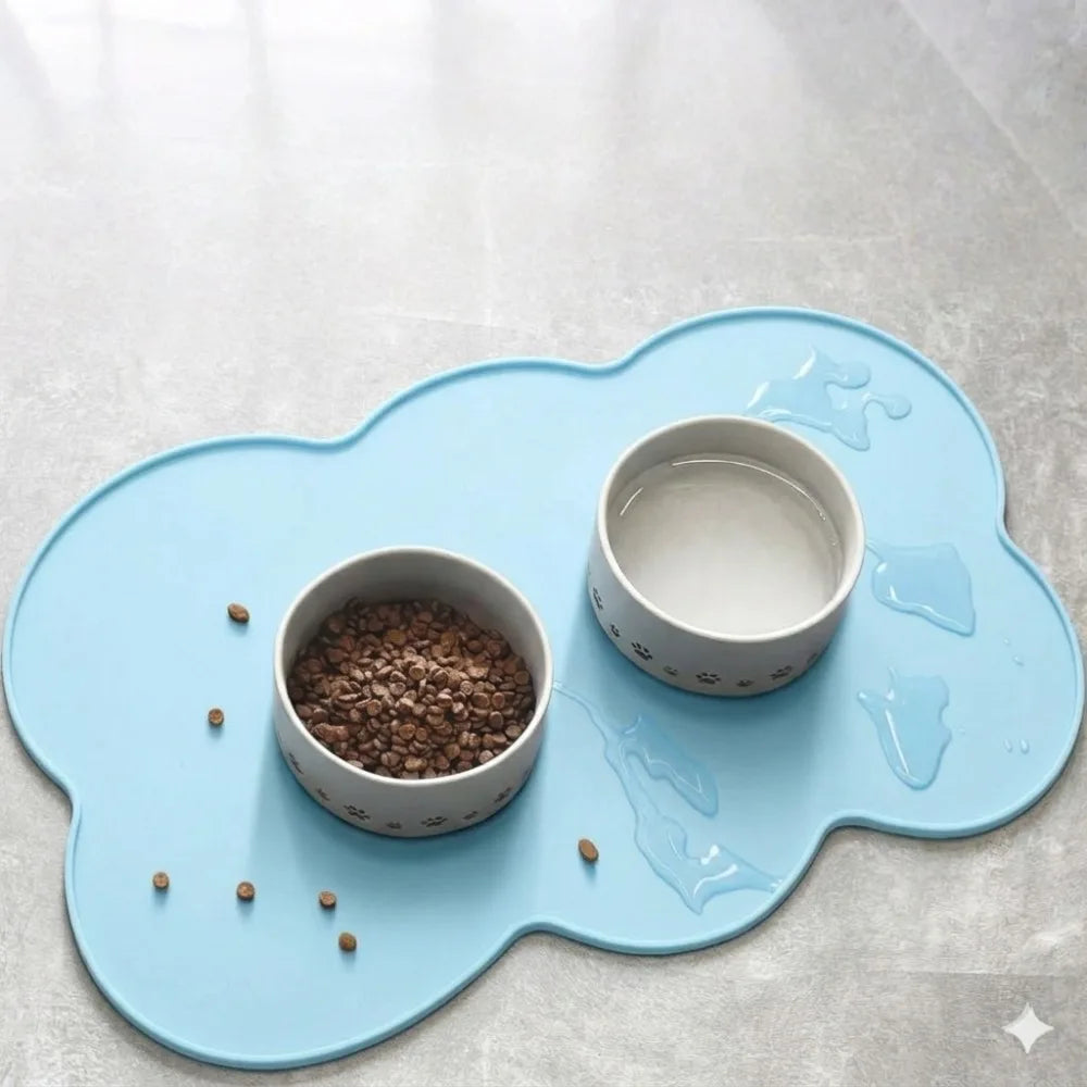 Waterproof Indoor Pet Feeding Mat – Anti-Slip Dining Mat for Cats & Dogs