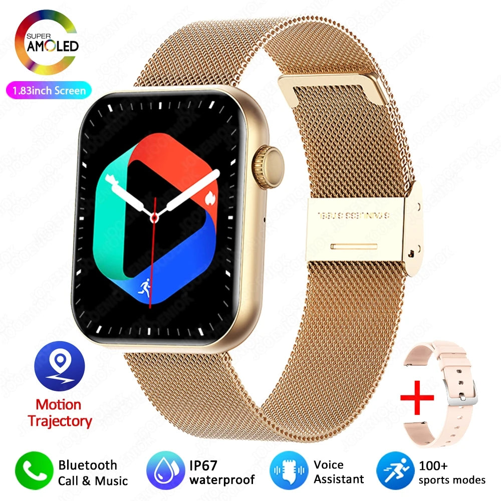 Women’s Smart Watch – AMOLED Display, Bluetooth Calling & Full Health Tracking