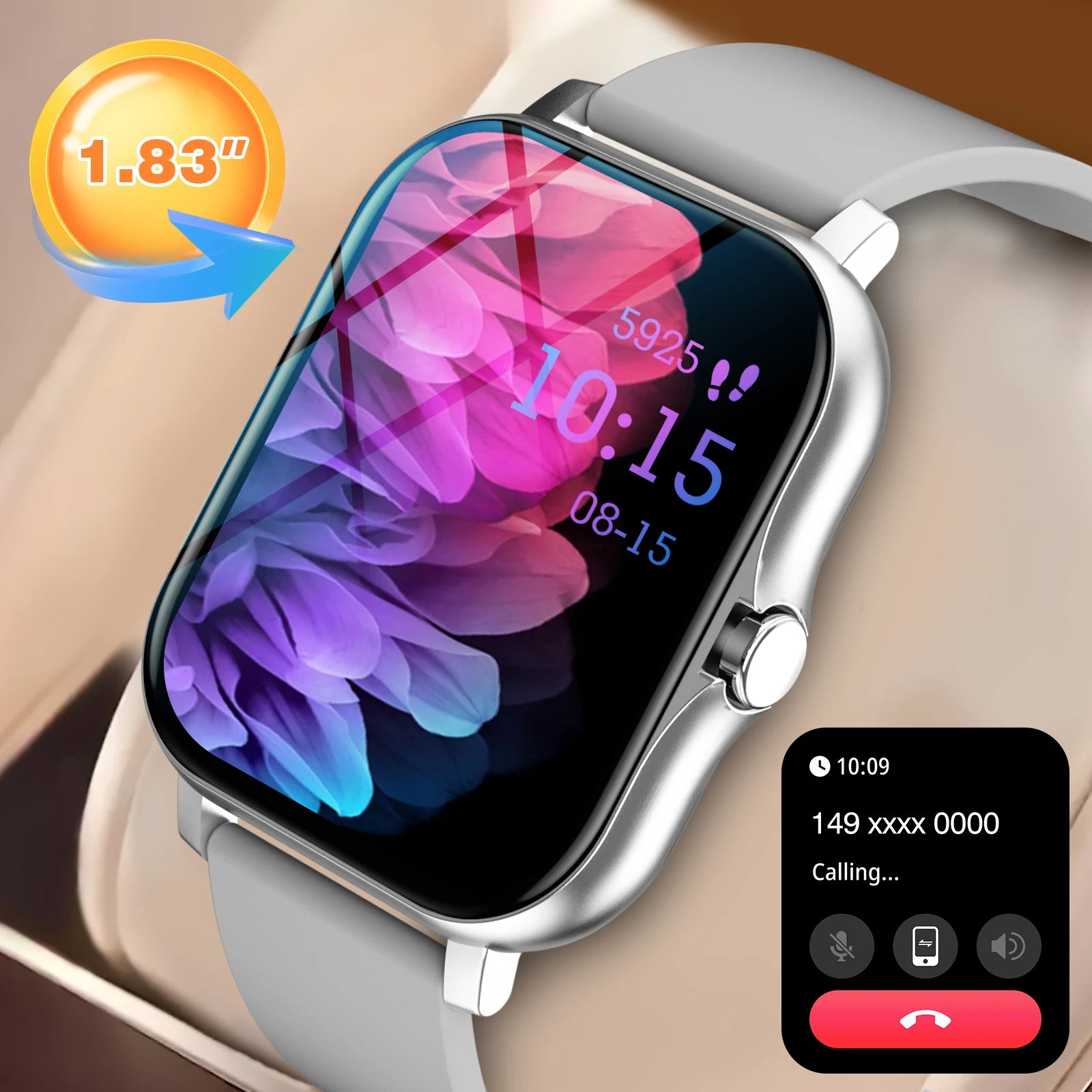 Smart Sport Watch – Bluetooth Calling, Fitness Tracking &amp; Daily Smart Features