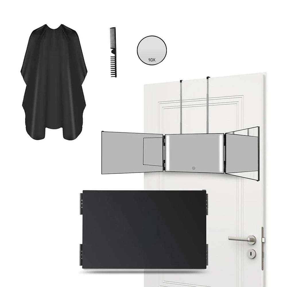 360° Trifold Vanity Mirror™ – Portable Adjustable Makeup &amp; Grooming Mirror
