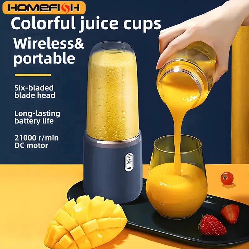 Portable Electric Blender Bottle – Fresh Smoothies Anywhere