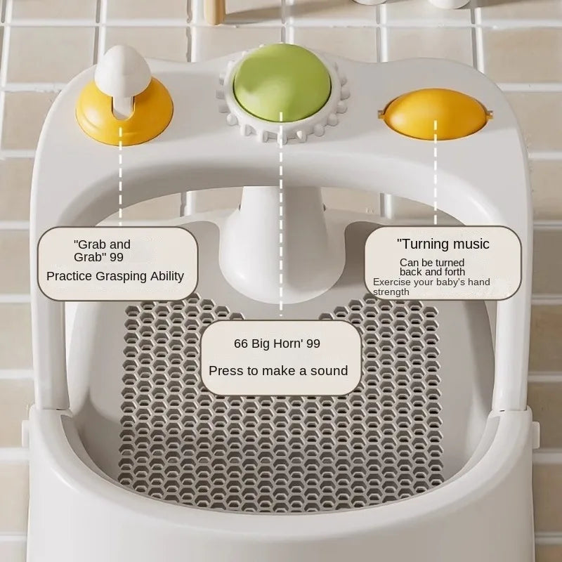 Baby Bath Seat with Suction Base – Safe & Comfortable Infant Bath Support