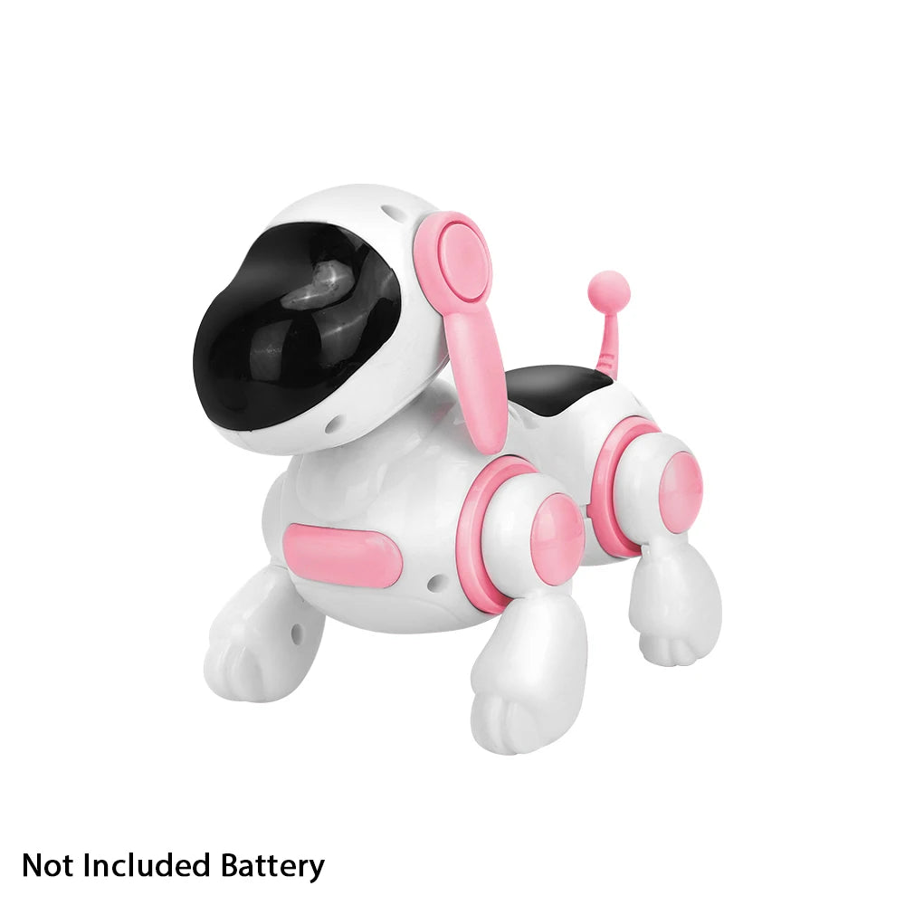 Smart Interactive Robotic Dog – Walking, Sound &amp; Educational Toy