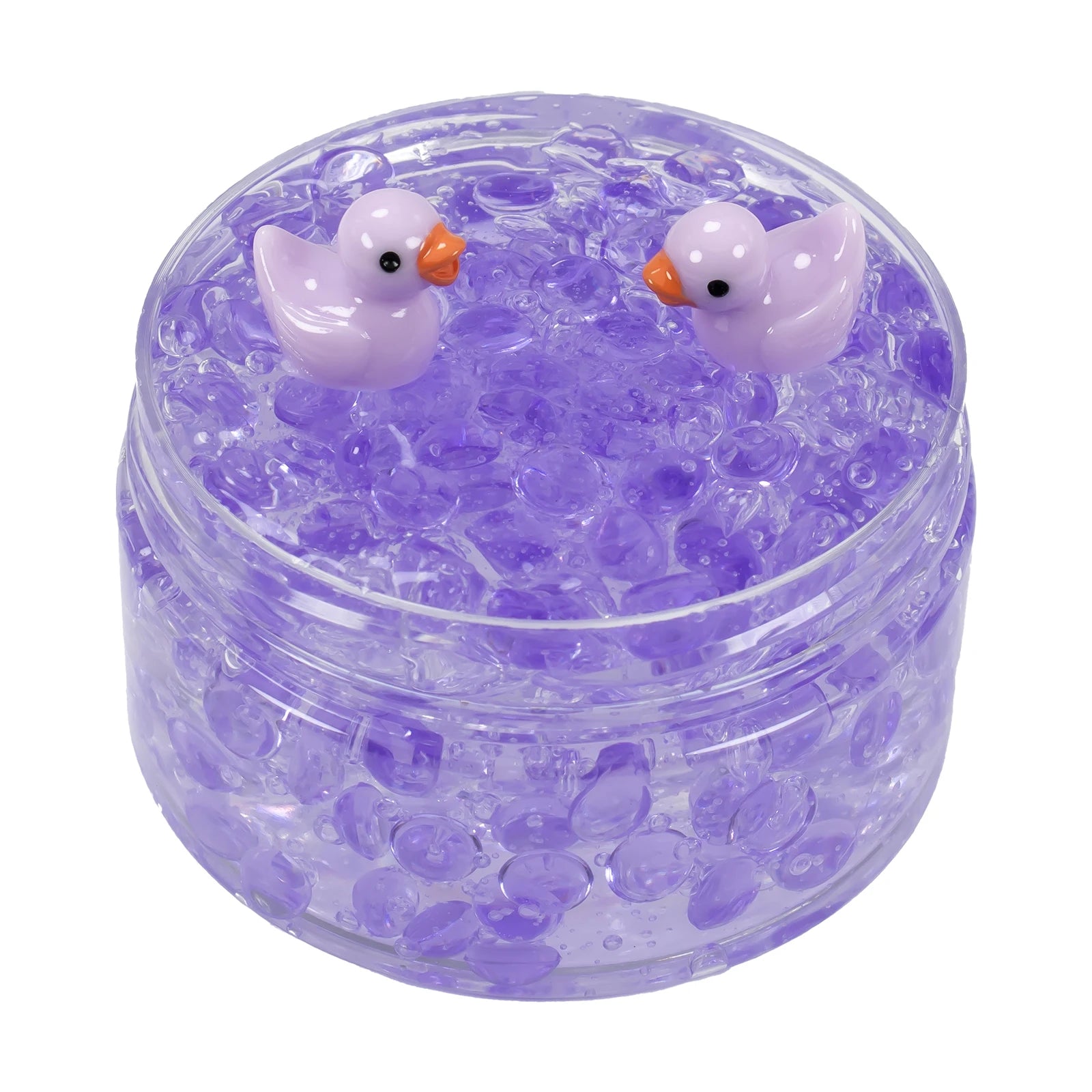 Duck Crunch Crystal Slime™ – Clear Beads Sensory Slime