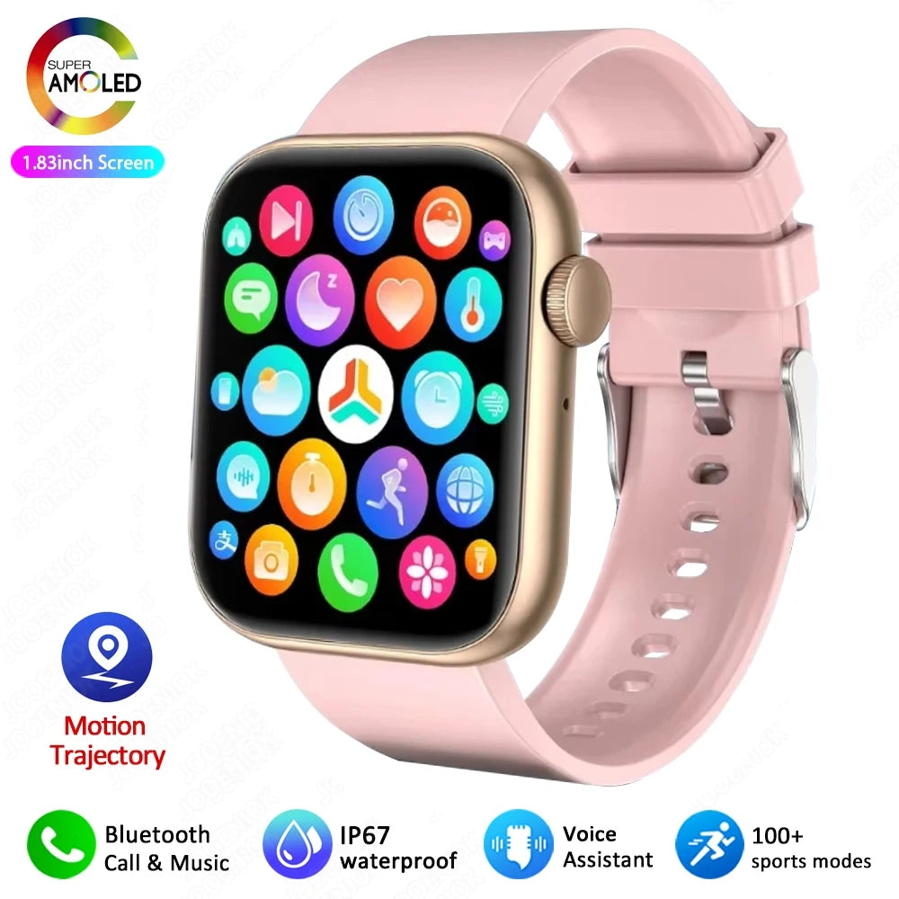 Women’s Smart Watch – AMOLED Display, Bluetooth Calling & Full Health Tracking