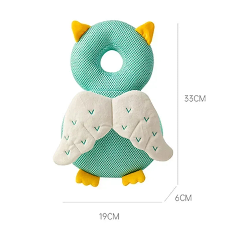 Toddler Baby Head Protector Safety Pad Cushion – Anti-Fall Cartoon Backpack Pillow (1-3 Years)