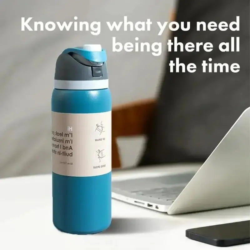 Stainless Steel Vacuum Flask™ – Insulated Travel Water Bottle